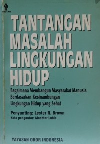 Image of Tantangan masalah lingkungan hidup