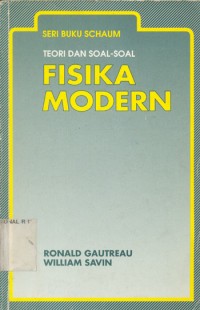 Image of Teori dan soal-soal Fisika Modern