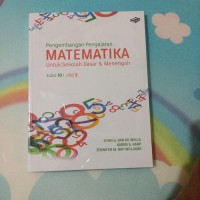 Image of Pengembangan Pengajaran matematika untuk Sekolah Dasar dan Menengah Edisi 10 Jilid 1