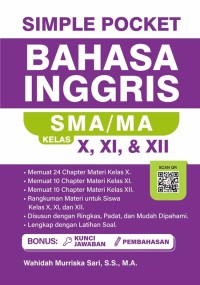 Image of Simple Pocket Bahasa Inggris