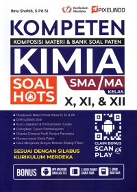 Image of Kompeten Kimia SMA/MA Kelas X, XI dan XII