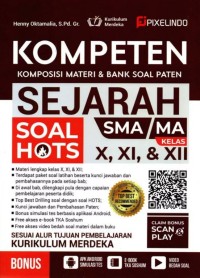 Image of Kompeten Sejarah SMA/MA Kelas X, XI dan XII