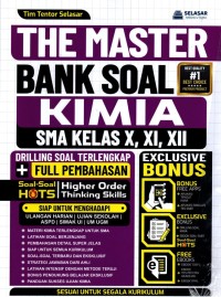 Image of The Master Bank Soal Kimia SMA Kelas X, XI, XII