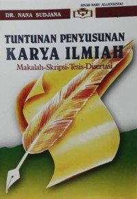 Image of Tuntunan penyusunan karya ilmiah: makalah-skripsi-tesis-disertasi