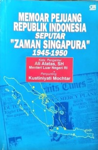 Image of Memoar Pejuang Republik Indonesia seputar 