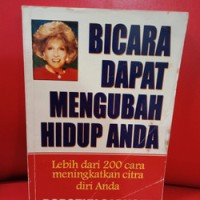 Image of Bicara dapat mengubah hidup anda