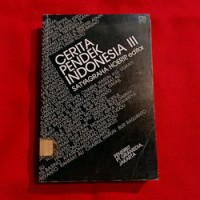 Image of Cerita Pendek Indonesia III