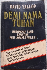 Image of Demi Nama Tuhan