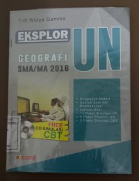 Image of Eksplor UN Geografi SMA/MA 2016
