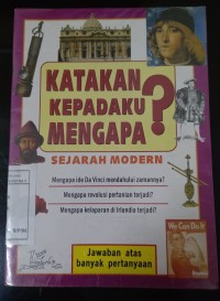 Image of Katakan Kepadaku Mengapa? Sejarah Modern