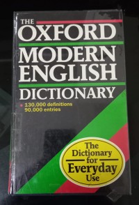 Image of The Oxford Modern English Dictionary