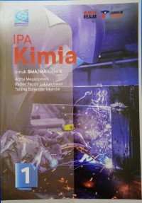 Image of Ilmu Pengetahuan Alam Kimia Untuk SMA  kelas X
