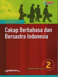 Image of Cakap Berbahasa dan Bersastra Indonesia 2 SMA/MA/SMK Kelas XI