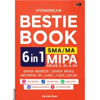 Image of Bestie Book 6 in 1 SMA/MA MIPA Kelas X,XI,&XII