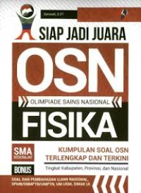 Image of Siap Jadi Juara OSN Fisika SMA Sederajat - Kumpulan SOAl OSN Terlengkap dan terkini
