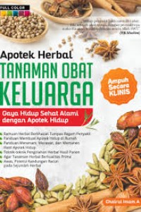 Image of Apotek Herbal : Tanaman Obat Keluarga, Gaya Hiduo Sehat Alami dengan Apotek Hidup