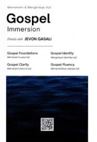 Image of GOSPEL Immersion : Memahami & Menghidupi Injil