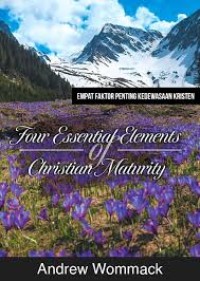 Image of Empat Faktor Penting Kedewasaan Kristen