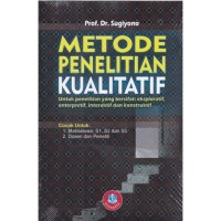 Metode  Penelitian Kualitatif