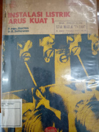 Instalasi Listrik Arus Kuat 1