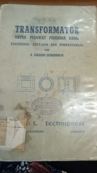 Transfomator untuk pesawat penerima radio