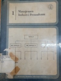 Manajemen Industri Perusahaan 1