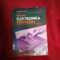 Belajar elektronika sederhana jilid 1