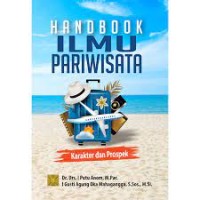 Handbook Ilmu Pariwisata; Karakter dan Prospek