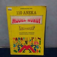 110 aneka model huruf lengkap