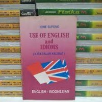 Use of english idioms (kata dalam kalimat)