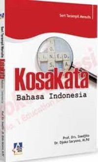 Seri terampil menulis kosakata bahasa Indonesia