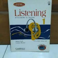 Listening student's book 2