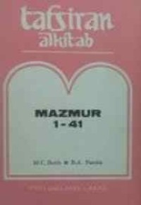 Tafsiran alkitab : Mazmur jilid 1