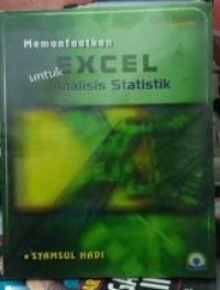 Memanfaatkan excel untuk analisis statistik