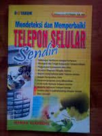 Mendeteksi dan memperbaiki telepon selular  sendiri