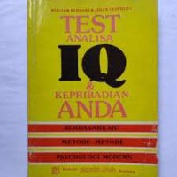 Test analisa IQ dan kepribadian anda