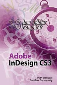Image of 36 jam belajar komputer Adobe In Design CS 3