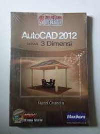 Image of 7 jam belajar interaktif : AutoCad 2012 untuk 3 dimensi
