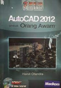 Image of 7 jam belajar interaktif AutoCad 2012 untuk orang awam