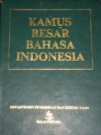 Image of Kamus Besar Bahasa Indonesia