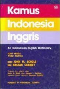 Image of Kamus Indonesia - Inggris