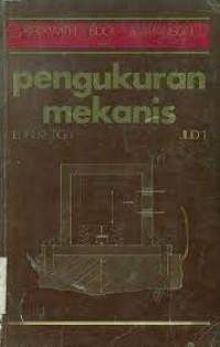 Image of Pengukuran Mekanis jilid 1