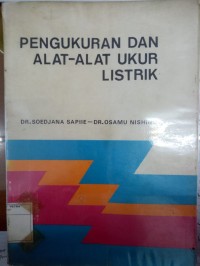 Image of Pengukuran dan alat-alat ukur listrik