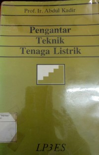 Image of Pengantar teknik tenaga listrik