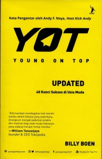 Image of Young on top updated (YOT) : 40 kunci sukses di usia muda