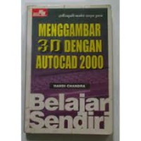 Image of Belajar sendiri menggambar 3 D dengan autocad 2000