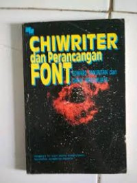 Image of Chiwriter dan perancangan font