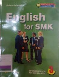 Image of English 3 : for SMK intermediate level for SMK grade XII
