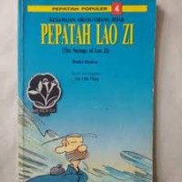 Image of Pepatah populer : kedamaian orang-orang bijak pepatah Lao Zi jilid 4