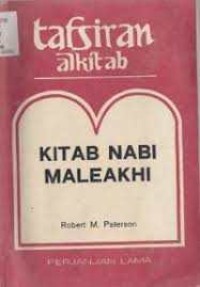 Image of Tafsiran alkitab  kitab nabi Maleakhi